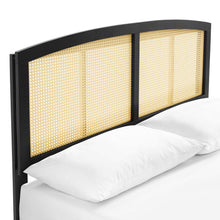 Load image into Gallery viewer, Sierra Cane and Wood Full Platform Bed With Splayed Legs by Modway