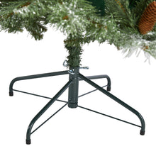 Load image into Gallery viewer, 7' Snowed French Alps Mountain Pine Artificial Christmas Tree