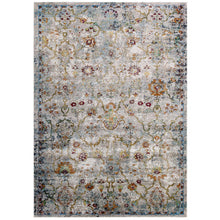Load image into Gallery viewer, Success Manuka Distressed Vintage Floral Lattice 4x6 Area Rug by Modway