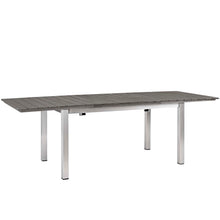 Load image into Gallery viewer, Shore 5 Piece Outdoor Patio Aluminum Dining Set by Modway