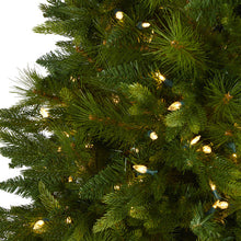 Load image into Gallery viewer, 6' Hartford Fir Artificial Christmas Tree w/250 Warm (Multifunction LED Lights