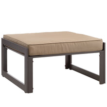 Load image into Gallery viewer, Fortuna Outdoor Patio Ottoman by Modway