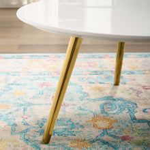 Load image into Gallery viewer, Lippa 28" Round Wood Coffee Table with Tripod Base by Modway