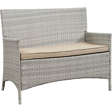 Load image into Gallery viewer, Bridge 4 Piece Outdoor Patio Patio Conversation Set by Modway