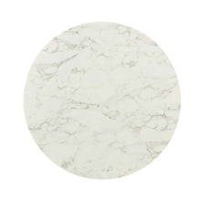 Load image into Gallery viewer, Lippa 40" Round Faux Marble Dining Table by Modway