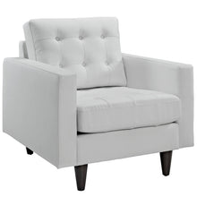Load image into Gallery viewer, Empress Bonded Leather Armchair by Modway