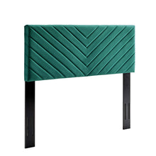 Load image into Gallery viewer, Alyson Angular Channel Tufted Performance Velvet Full / Queen Headboard by Modway