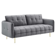 Load image into Gallery viewer, Cameron Tufted Performance Velvet Sofa by Modway