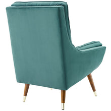 Load image into Gallery viewer, Suggest Button Tufted Performance Velvet Lounge Chair by Modway