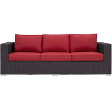 Load image into Gallery viewer, Convene Outdoor Patio Sofa by Modway