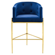 Load image into Gallery viewer, Savour Tufted Performance Velvet Bar Stool by Modway