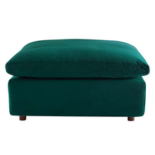 Load image into Gallery viewer, Commix Down Filled Overstuffed Performance Velvet Ottoman by Modway