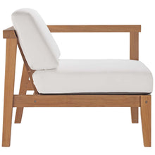 Load image into Gallery viewer, Bayport Outdoor Patio Teak Wood 2-Seater Loveseat by Modway