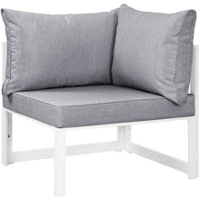 Load image into Gallery viewer, Fortuna Corner Outdoor Patio Armchair by Modway