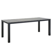Load image into Gallery viewer, Maine 80" Outdoor Patio Dining Table by Modway