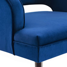 Load image into Gallery viewer, Traipse Button Tufted Open Back Performance Velvet Armchair by Modway