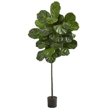 Load image into Gallery viewer, 5.5' Fiddle Leaf Artificial Tree