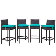 Load image into Gallery viewer, Convene 4 Piece Outdoor Patio Pub Set