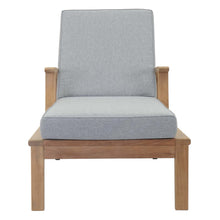 Load image into Gallery viewer, Marina Outdoor Patio Teak Single Chaise by Modway