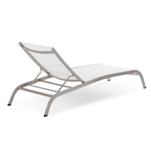 Load image into Gallery viewer, Savannah Mesh Chaise Outdoor Patio Aluminum Lounge Chair by Modway