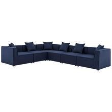 Load image into Gallery viewer, Saybrook 6-Piece Outdoor Patio Upholstered Sectional Sofa by Modway