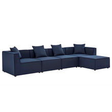 Load image into Gallery viewer, Saybrook 5-Piece Outdoor Patio Upholstered Sectional Sofa by Modway