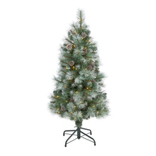 Load image into Gallery viewer, 4' Frosted Tip British Columbia Mountain Pine Artificial Christmas Tree