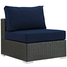 Load image into Gallery viewer, Sojourn 5 Piece Outdoor Patio Sunbrella¨ Sectional Set by Modway