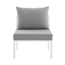 Load image into Gallery viewer, Riverside Outdoor Patio Aluminum Armless Chair by Modway