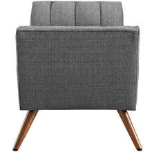 Load image into Gallery viewer, Response Medium Upholstered Fabric Bench by Modway