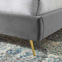 Load image into Gallery viewer, Lana Performance Velvet Queen Wingback Platform Bed by Modway