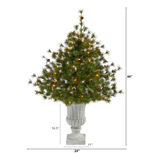 Load image into Gallery viewer, 44' Colorado Mountain Pine Artificial Christmas Tree w/ 50 Clear Lights