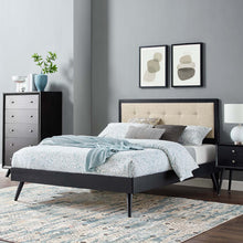 Load image into Gallery viewer, Willow Wood King Platform Bed With Splayed Legs by Modway