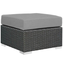 Load image into Gallery viewer, Sojourn Outdoor Patio Sunbrella¨ Ottoman by Modway
