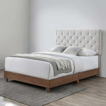 Load image into Gallery viewer, Rhiannon Diamond Tufted Upholstered Fabric Queen Bed by Modway