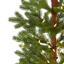 Load image into Gallery viewer, 5' Fairbanks Fir Artificial Christmas Tree with 150 Clear Warm LED Lights