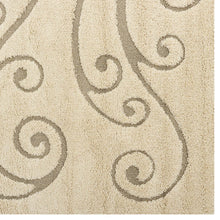Load image into Gallery viewer, Jubilant Sprout Scrolling Vine Shag 8x10 Area Rug by Modway