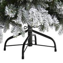 Load image into Gallery viewer, 4' Flocked Full Bodied Swedish Spruce Artificial Christmas Tree w/170 Clear LED