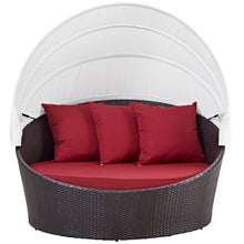 Load image into Gallery viewer, Convene Canopy Outdoor Patio Daybed by Modway