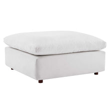 Load image into Gallery viewer, Commix Down Filled Overstuffed Performance Velvet Ottoman by Modway