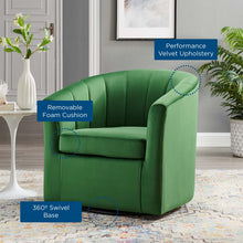 Load image into Gallery viewer, Prospect Performance Velvet Swivel Armchair by Modway