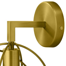 Load image into Gallery viewer, Perimeter Brass Wall Sconce Light Fixture by Modway