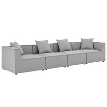 Load image into Gallery viewer, Saybrook 4-Piece Outdoor Patio Upholstered Sectional Sofa by Modway