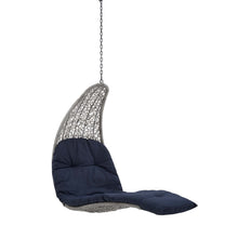 Load image into Gallery viewer, Landscape Hanging Chaise Lounge Outdoor Patio Swing Chair by Modway