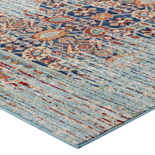Load image into Gallery viewer, Naria Distressed Vintage Medallion 8x10 Area Rug by Modway