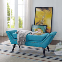 Load image into Gallery viewer, Gambol Upholstered Fabric Bench by Modway