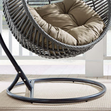 Load image into Gallery viewer, Garner Teardrop Outdoor Patio Swing Chair by Modway