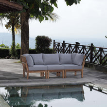 Load image into Gallery viewer, Marina 3 Piece Outdoor Patio Teak Set by Modway
