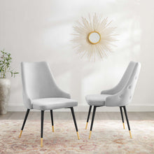 Load image into Gallery viewer, Adorn Performance Velvet Dining Side Chair Set of 2 by Modway