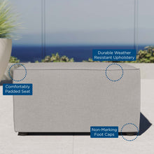 Load image into Gallery viewer, Saybrook Outdoor Patio Upholstered Sectional Sofa Ottoman by Modway